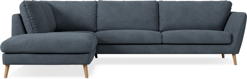 Madison Lux - 3-sits soffa med divan vänster - Vit