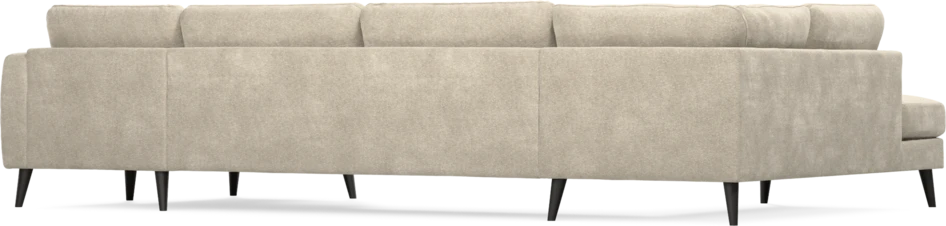 Bridge - 3-sits soffa med divan vänster och schäslong höger - Beige