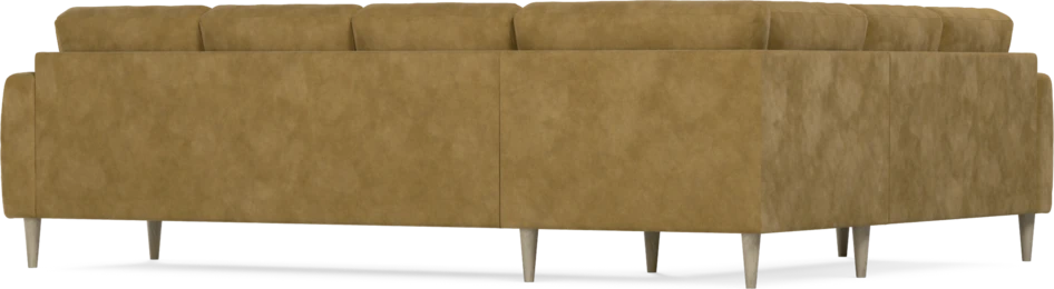 Eden - Hörnsoffa, 2+3-sits - Gul