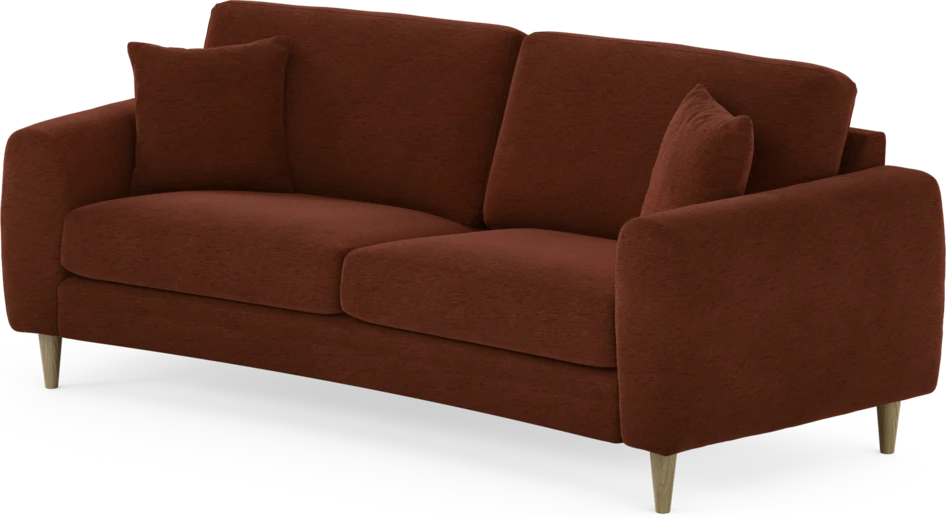 Eden - 2,5-sits soffa svängd - Orange