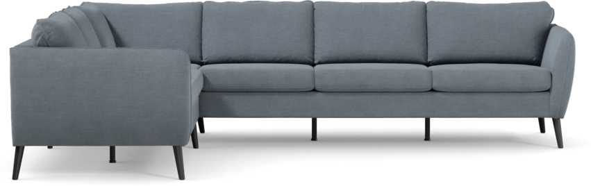 County - Hörnsoffa, 2+3-sits - Blå