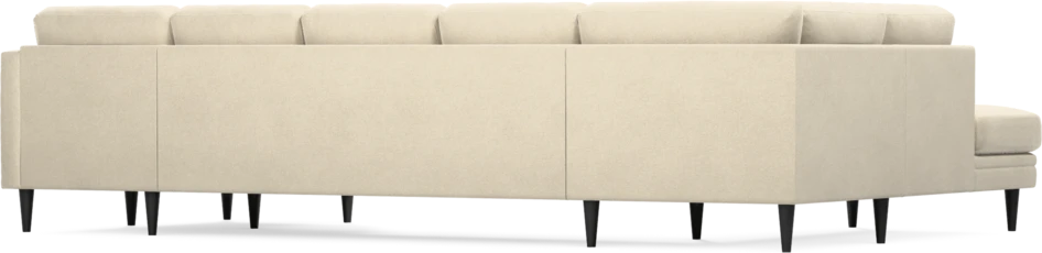 Eden - 3-sits soffa med divan vänster och schäslong höger - Beige