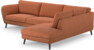 Madison Lux - 3-sits soffa med divan höger - Orange