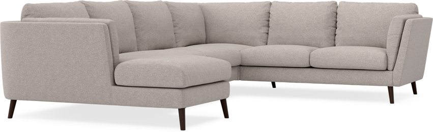 Madison - Hörnsoffa med schäslong vänster - Beige