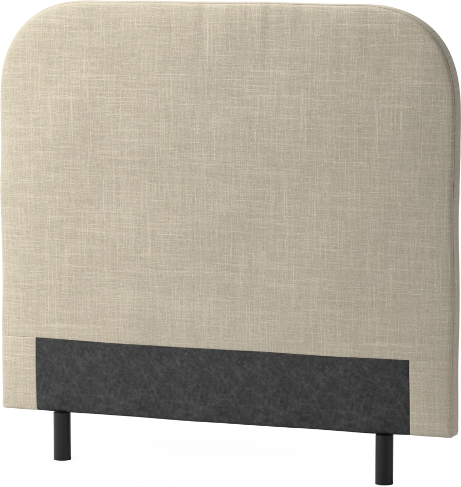 Delux Rundad - Sänggavel, 90-210 cm - Beige