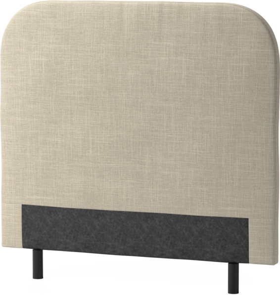 Delux Rundad - Sänggavel, 90-210 cm - Beige