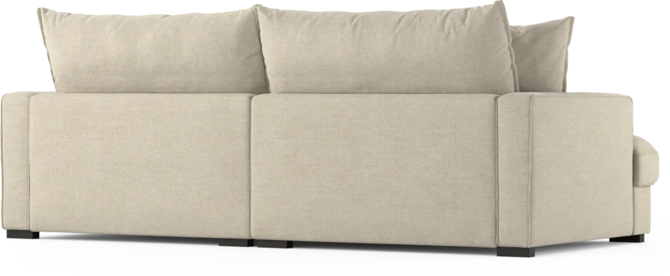Rossi - 3-sits soffa, hel dyna - Beige