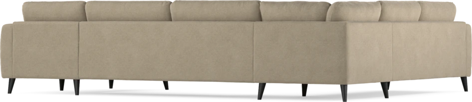 Bridge - Hörnsoffa, 2+3-sits med schäslong höger - Beige