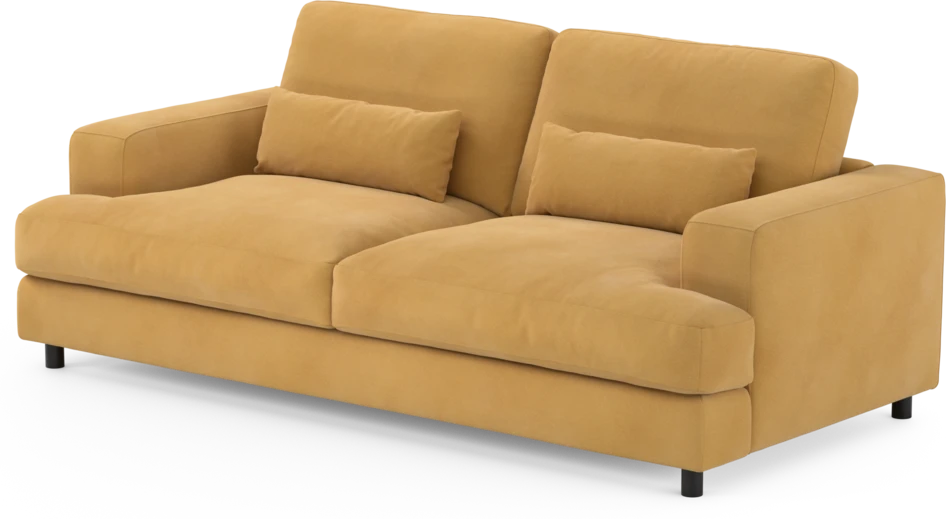 Noma - 3-sits soffa - Gul