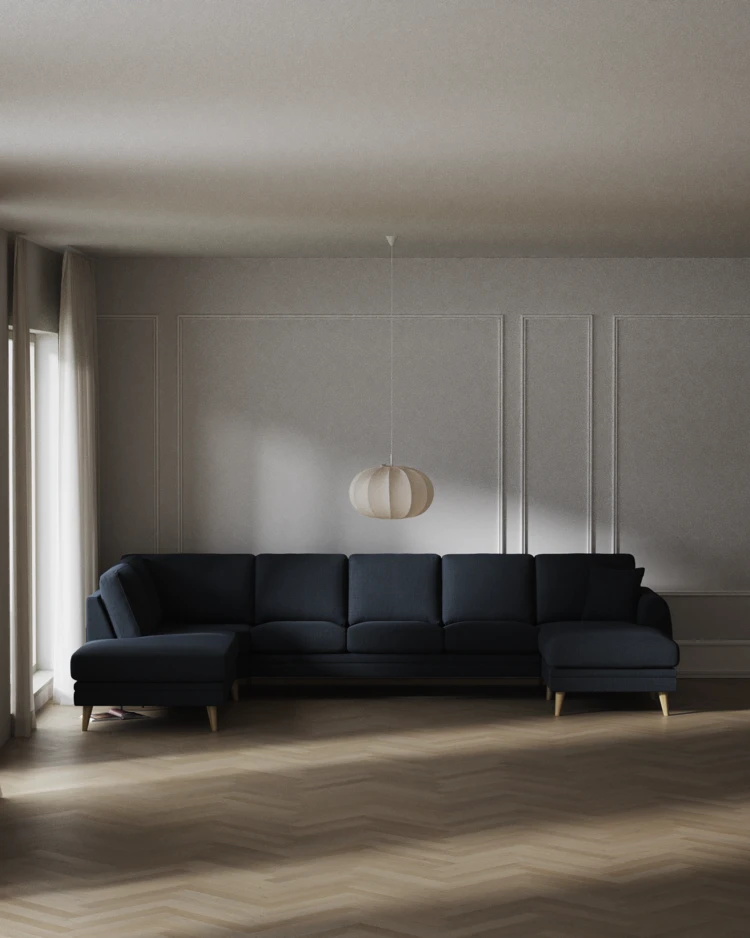 Eden - 3-sits soffa med divan vänster och schäslong höger - inspiration
