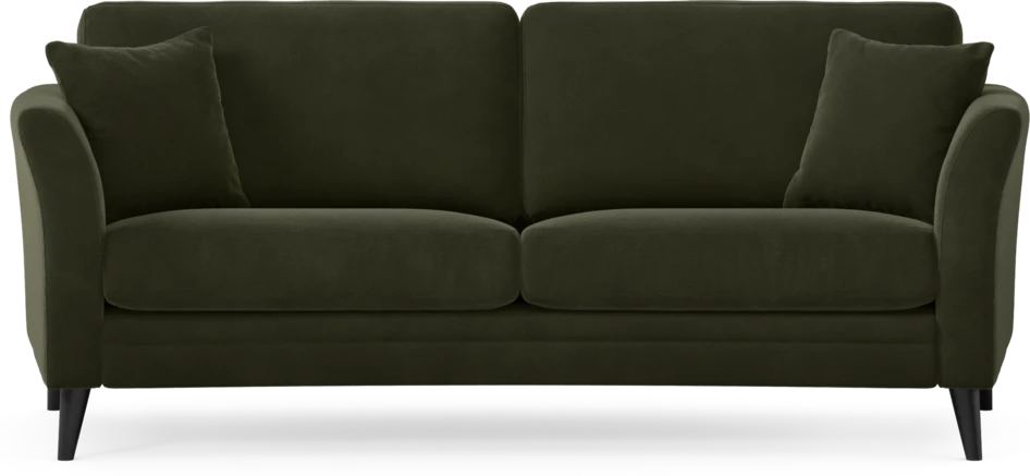 Eden - 2,5-sits soffa svängd - Grön