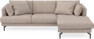 Harper - 4-sits med schäslong höger  - Beige