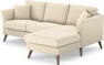 Eden - 2-sits soffa med schäslong - Beige