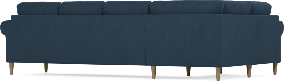 Eden - Hörnsoffa, 1+3-sits - Blå