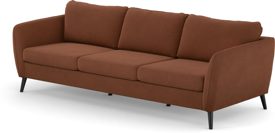 County - 3-sits soffa - Orange