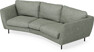 Madison - 3-sits soffa svängd, 70 cm - Turkos