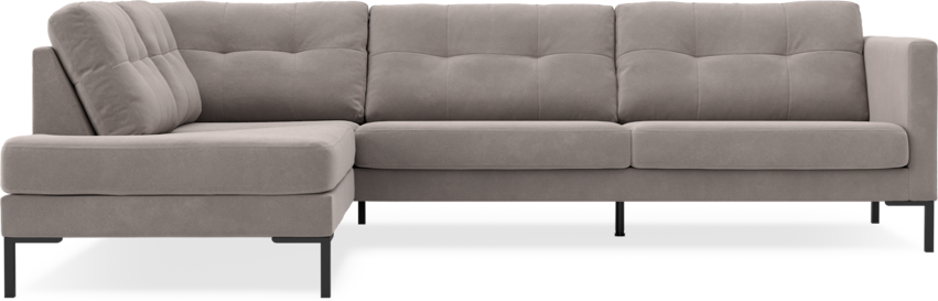 Rio - 3-sits soffa med divan vänster - Grå