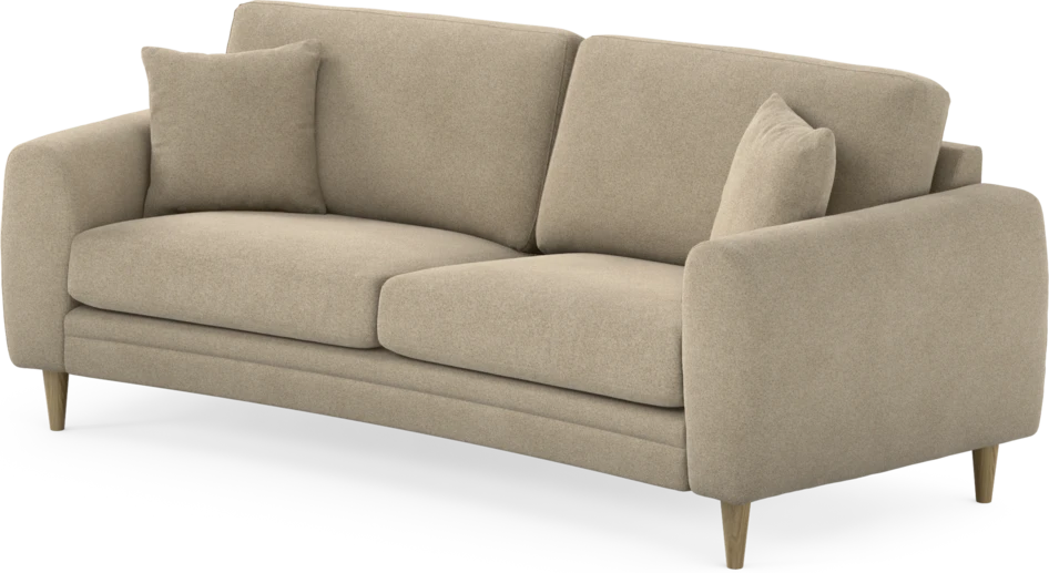 Eden - 2,5-sits soffa svängd - Beige