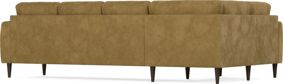 Eden - Hörnsoffa, 1+3-sits - Gul