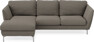 Madison Lux - 2-sits soffa med schäslong vänster - Brun