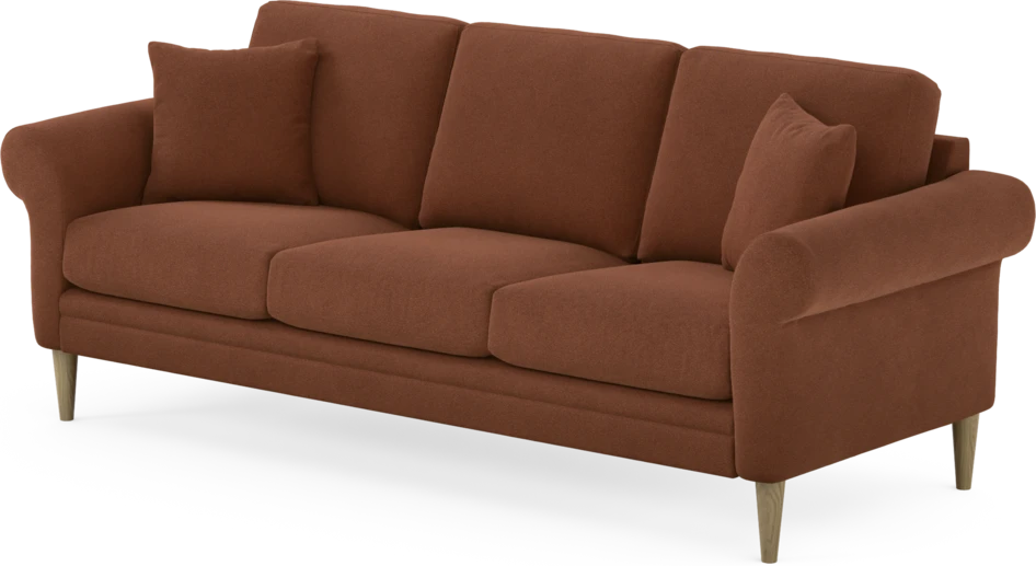 Eden - 3-sits soffa - Orange