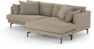 Harper - 4-sits med schäslong XL höger - Beige
