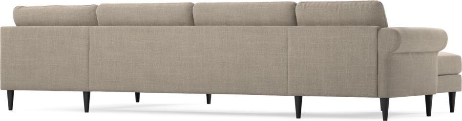 Bridge - 3-sits soffa med schäslong vänster och divan höger - Beige