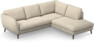 Madison - 2-sits soffa med divan höger - Beige