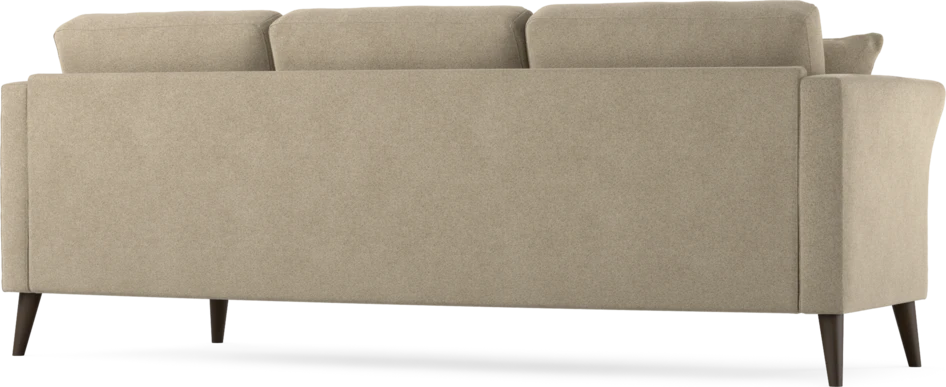 Eden - 3-sits soffa svängd - Beige