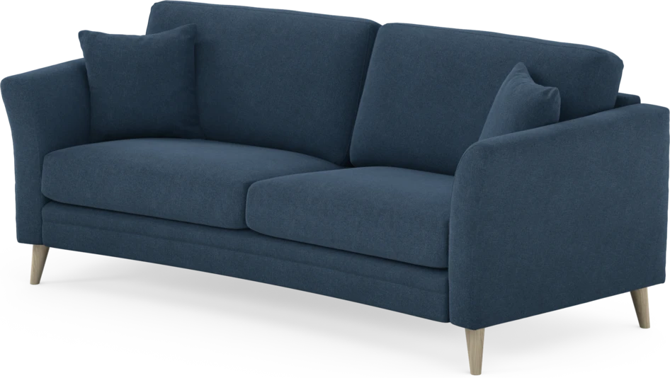 Eden - 2,5-sits soffa svängd - Blå