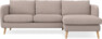 Madison - 2-sits soffa med schäslong höger - Beige