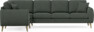 Eden - Hörnsoffa, 1+3-sits - Grön