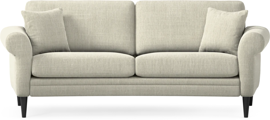 Eden - 2,5-sits soffa svängd - Beige