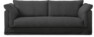 Cherrie Klädsel -  2,5-sits soffa, hel dyna - Svart
