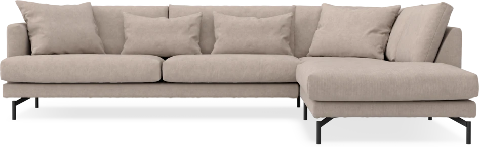 Harper - 3-sits soffa med divan höger - Beige