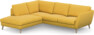 Madison Lux - 2-sits soffa med divan vänster - Gul
