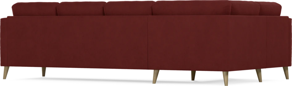 Eden - Hörnsoffa, 1+3-sits - Röd