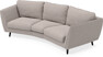 Madison - 3-sits soffa svängd, 70 cm - Beige