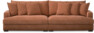Rossi - 4-sits soffa - Gul