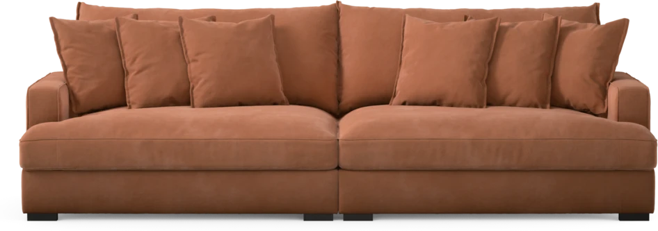 Rossi - 4-sits soffa - Orange