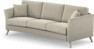 Eden - 3-sits soffa svängd - Beige