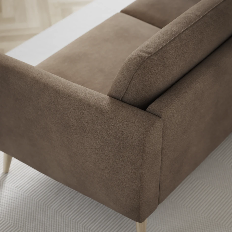 Bridge - 4-sits soffa - Brun