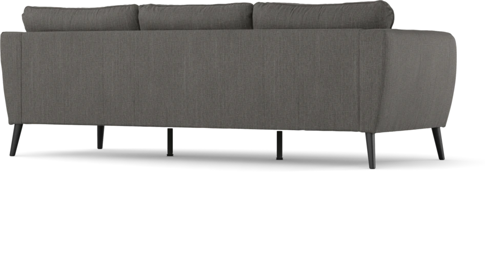 County - 3-sits soffa - Brun