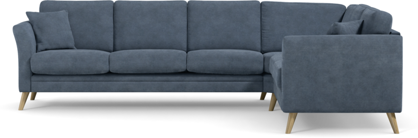 Eden - Hörnsoffa 3+2 - Blå