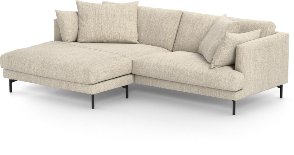 Harper - 4-sits med schäslong XL vänster - Beige