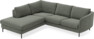 Madison - 2-sits soffa med divan vänster - Grå