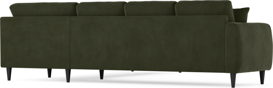 Eden - Hörnsoffa, 3+3-sits - Grön