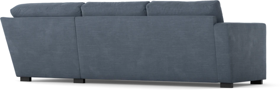 Friday - 2,5-sits soffa med divan höger - Blå