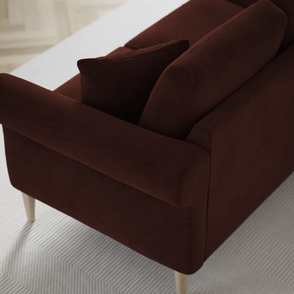 Eden - 3-sits soffa - Orange