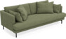 Harper - 3-sits soffa, hel dyna - Grön